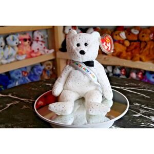 TY Beanie Baby - New Year 2007 the Bear | MWMT | Vintage | Rare‎